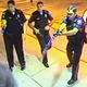 South Boston, Va., police officers shot a handcuffed Linwood Lambert Jr. with Tasers on May 4, 2013.
MSNBC screenshot